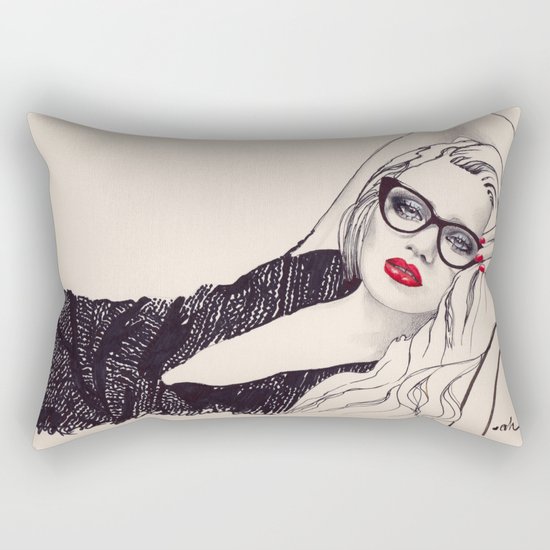 Million Dollar Baby Rectangular Pillow