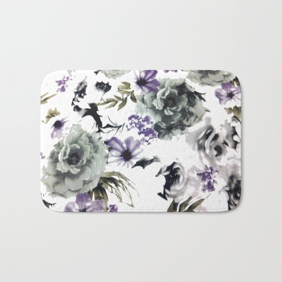Kwan Yin Roses Bath Mat