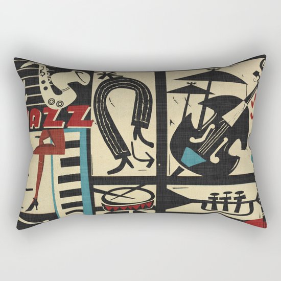 Jazzz Rectangular Pillow