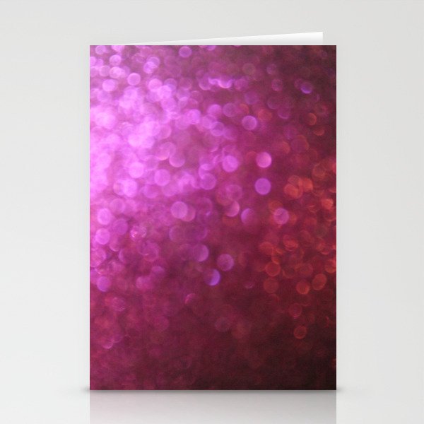 Pink Sparkle  Stationery Cards