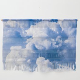 Stormy Clouds Pattern Wall Hanging