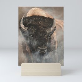 Bison Mini Art Print