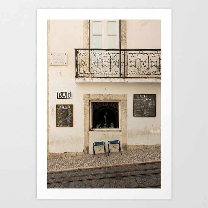 Bar | Lisboa  Art Print