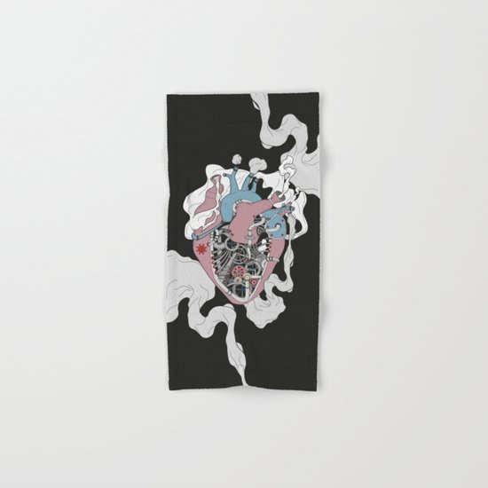 Mechanic Heart Hand & Bath Towel