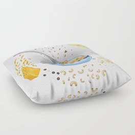 Macaroni and Cosmos Floor Pillow