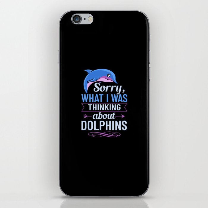 Dolphin Trainer Animal Lover Funny Cute iPhone Skin