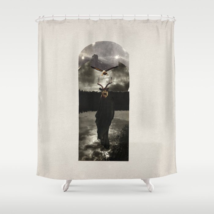 Surfacewalker Shower Curtain