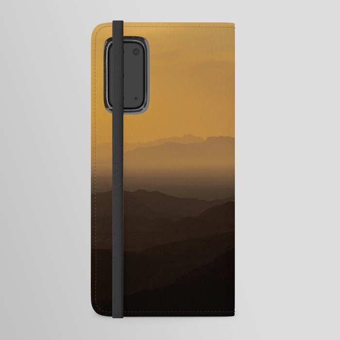 Serie of mountains Android Wallet Case