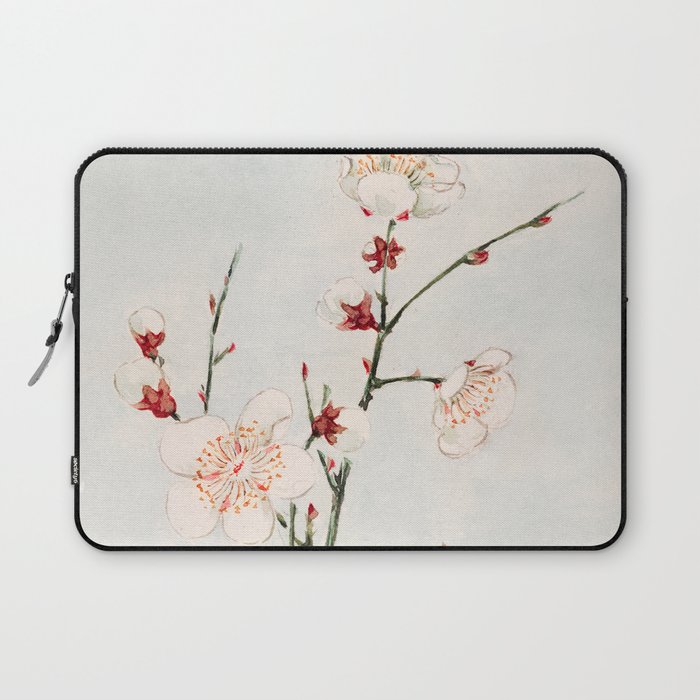 Japanese Plum Branches Painting,Japanese Pink Floral Painting,Vintage Floral Painting, Laptop Sleeve