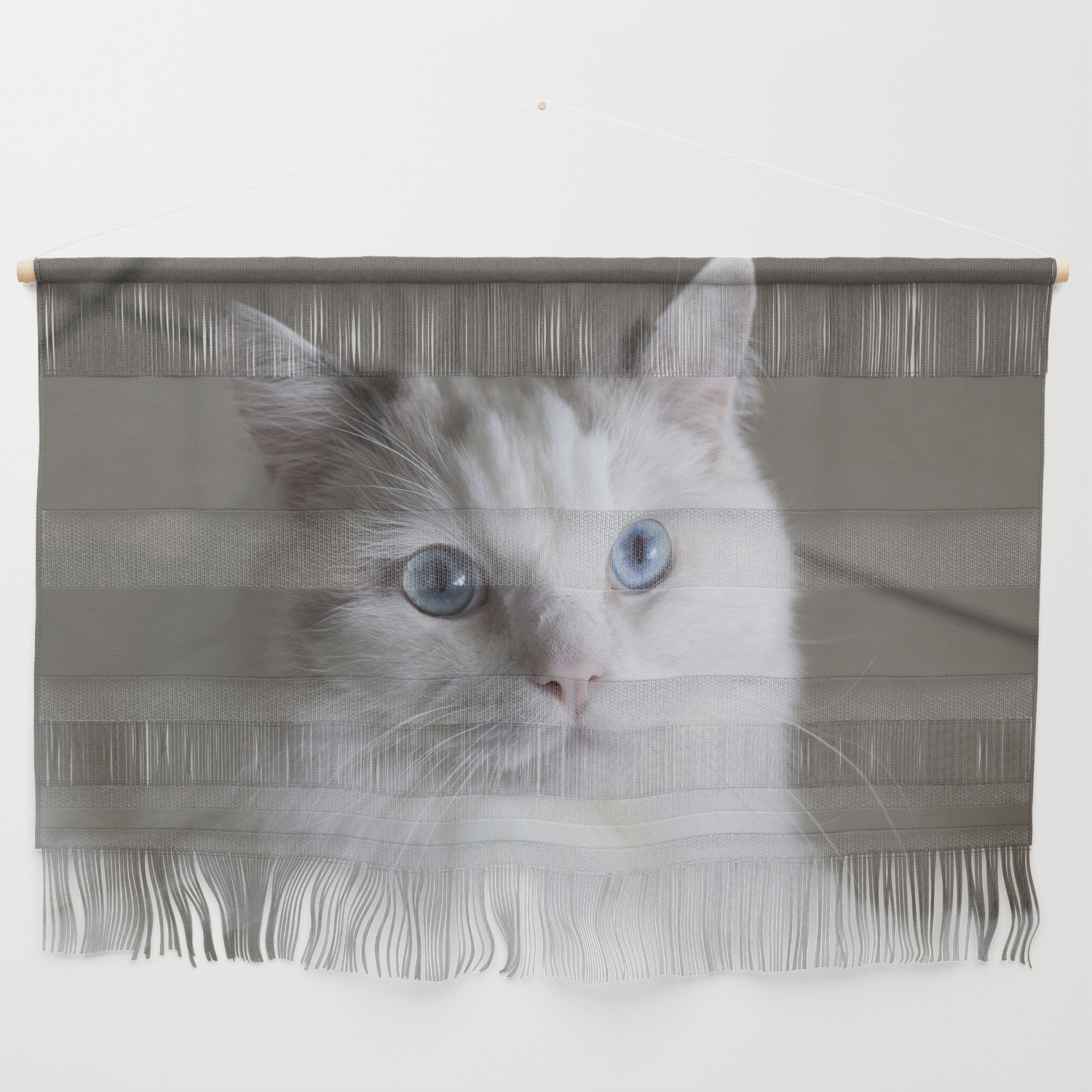 Ragdoll Cat Blue Eyes Wall Hanging By Designsdeborah Society6