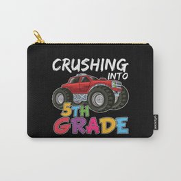 Crushing Into 5th Grade Monster Truck Carry-All Pouch