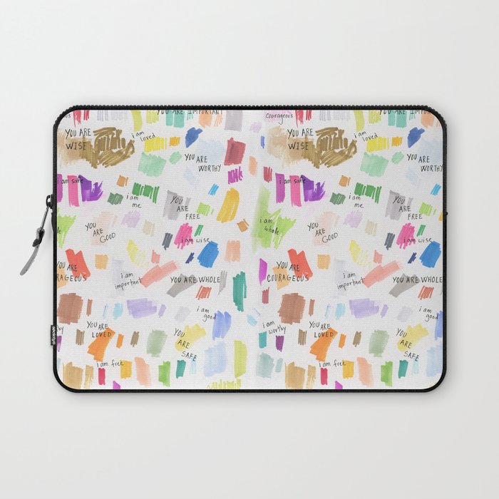 Enneagram Affirmations Laptop Sleeve