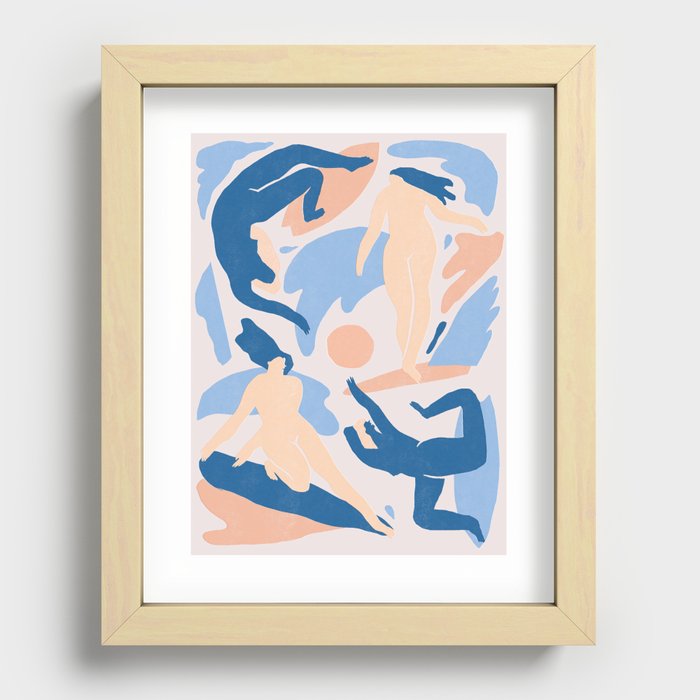 Flow Recessed Framed Print