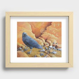 Raven Collector Recessed Framed Print