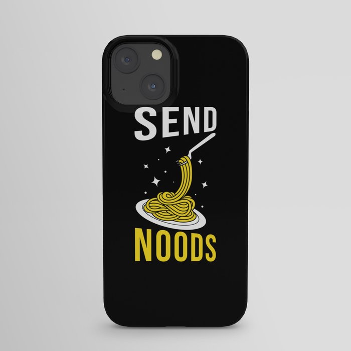 Noodle Saying Funny Pun iPhone Case
