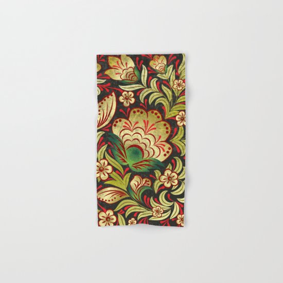 Shabby flowers #6 Hand & Bath Towel