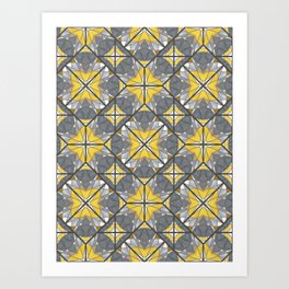 Pantone 2021 Tile Pattern Art Print