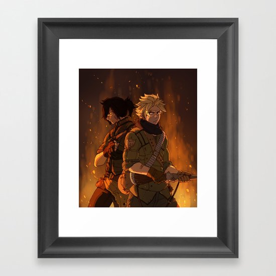 Brothers In Arms Framed Art Print