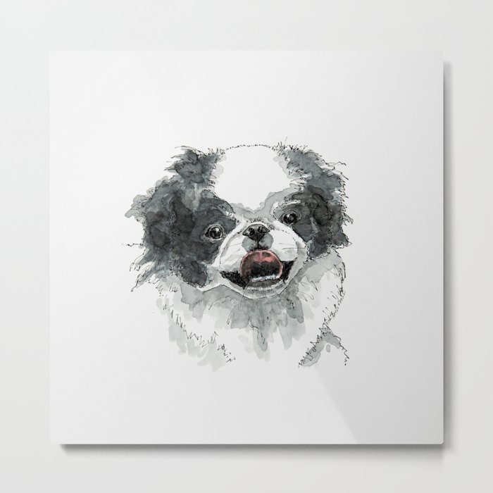 Japanese chin painting Metal Print