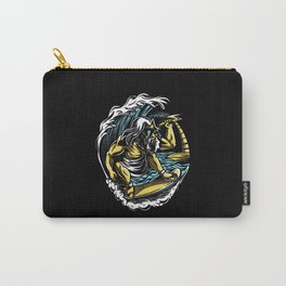 Cool surfer motif Carry-All Pouch