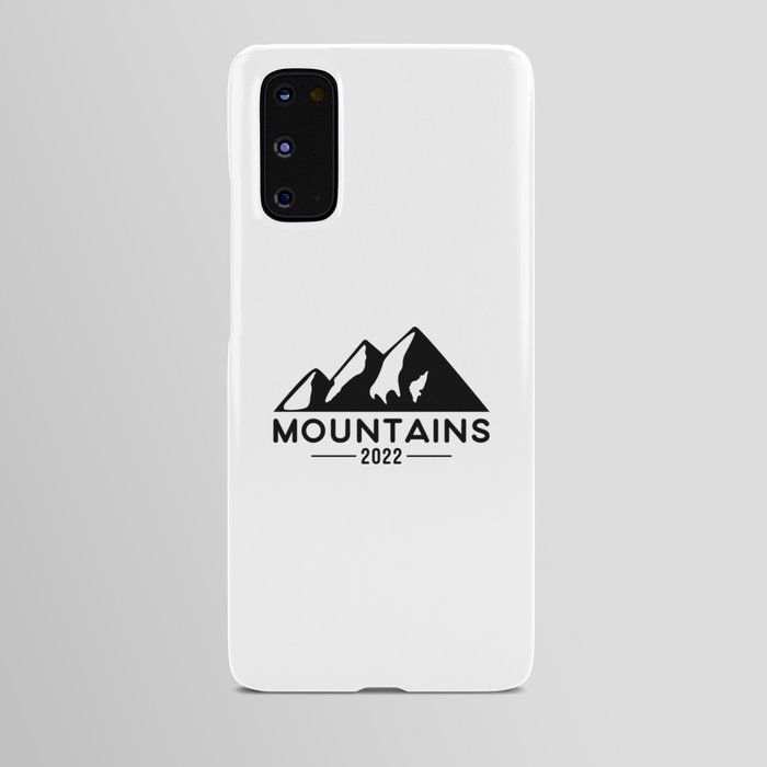 Mountains 2022, Hiking, Climbing. Android Case