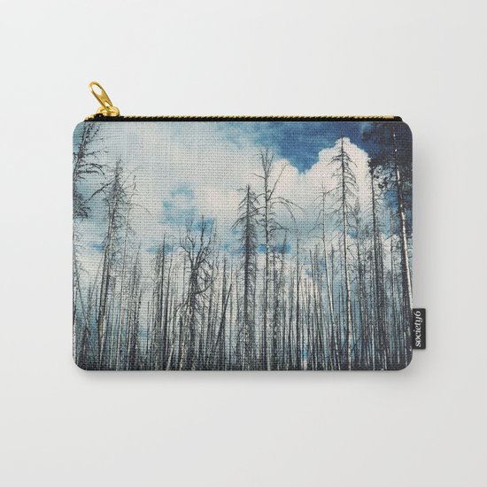 Grainy Trees Carry-All Pouch