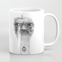 Hippie Ostrich G098 Coffee Mug