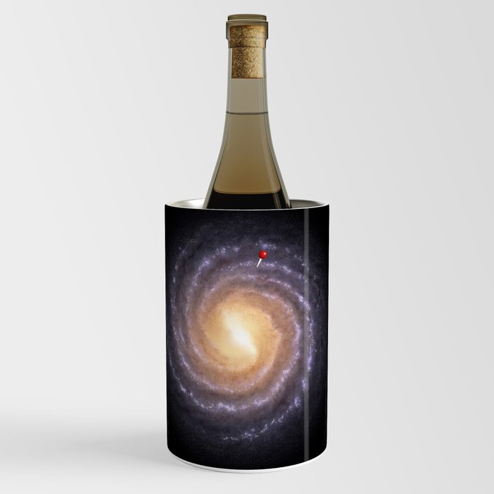 The Milky Way galaxy original artwork Wine Chiller