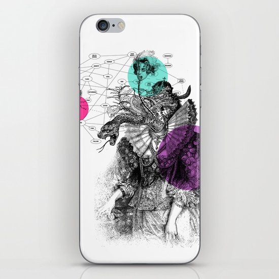 Le rêve de Madame K. iPhone & iPod Skin