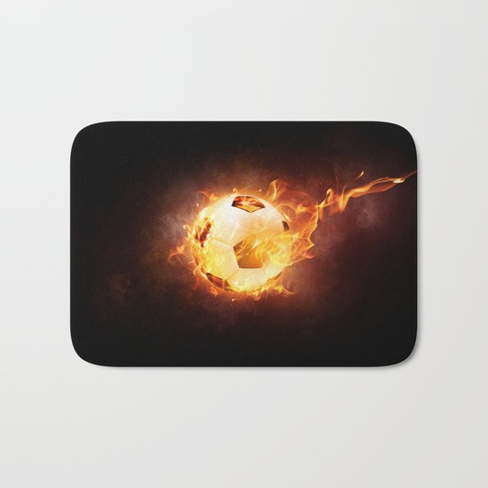 Football, Soccer Ball Bath Mat