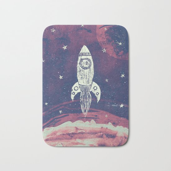 Space Adventure Bath Mat