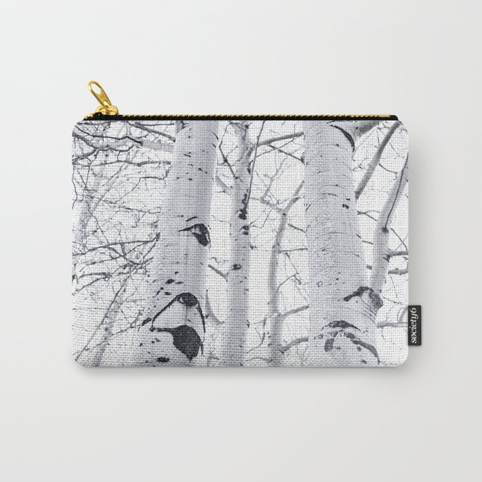 White Trees 3 Carry-All Pouch