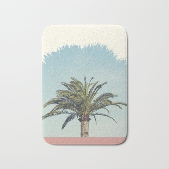 Palm Tree Bath Mat