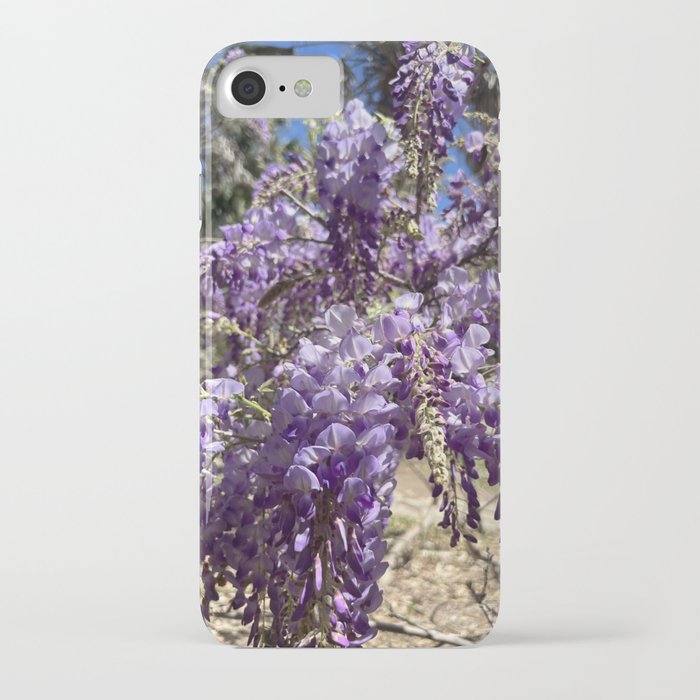 Amethyst Chinese Wisteria iPhone Case