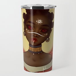 Bantu Knots Travel Mug