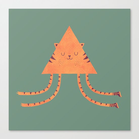 Emily's Kitty Canvas Print