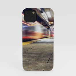 Traveling on Light Streams iPhone Case