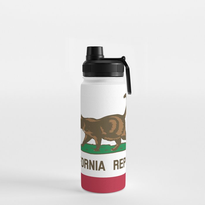Cat-ifornia Republic Water Bottle