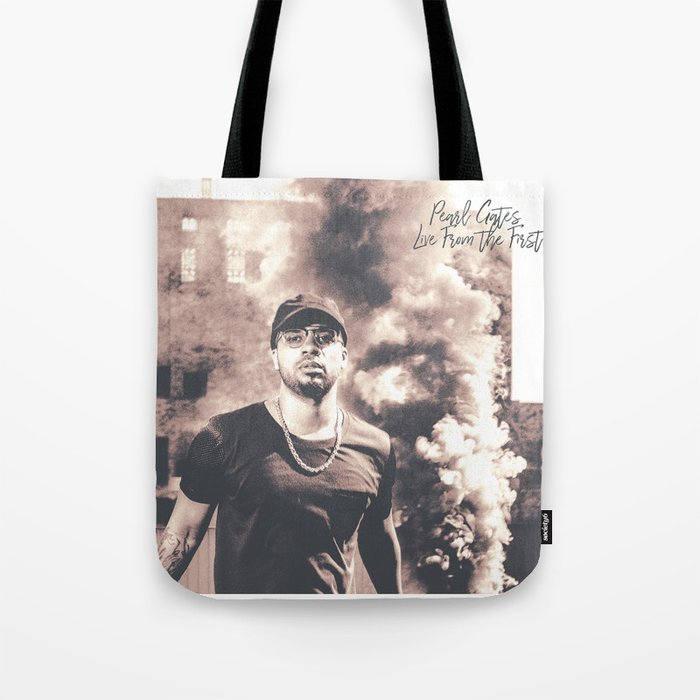 Live From The First Album Cover Tote Bag