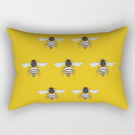 Bees Rectangular Pillow
