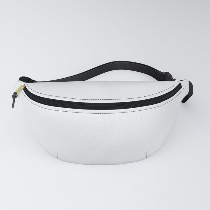 Paper White Fanny Pack
