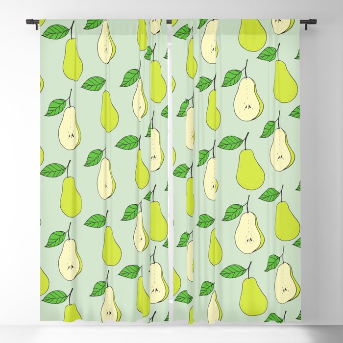 pears Blackout Curtain