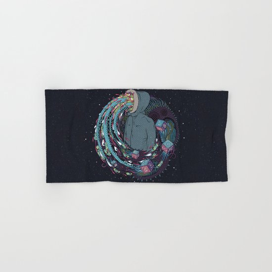 Mind Eruption Hand & Bath Towel