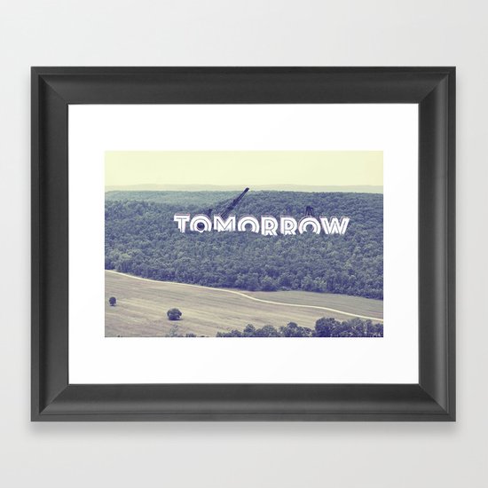 Tomorrow Framed Art Print