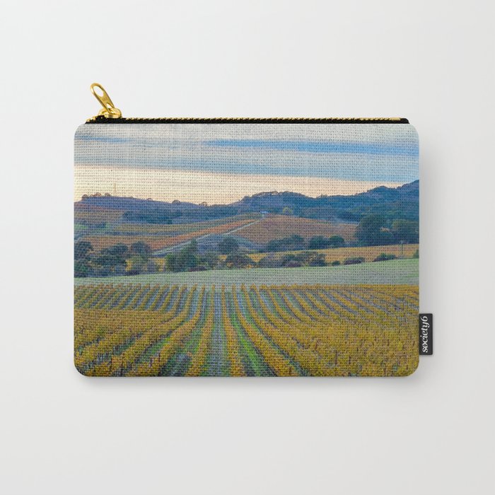 Vineyard Sunset Carry-All Pouch