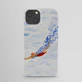 Swimmer - diving iPhone Case