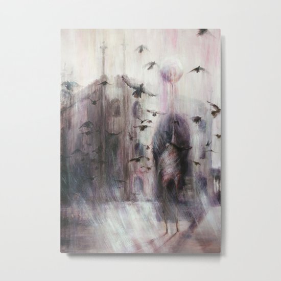 In-Flight Ice Cream Metal Print