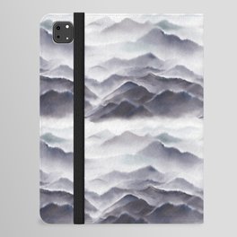 seamless mountains HC1062 iPad Folio Case