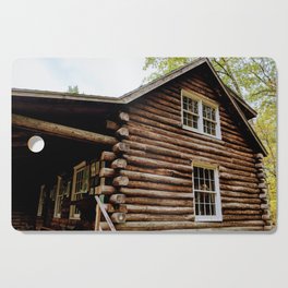 Adirondack Log Cabin Cutting Board