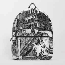 Downtown Kitty Good Cat Version 5 Backpack